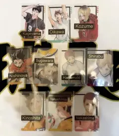 ハイキュー 箔押しクリアカードコレクション ファンパーク