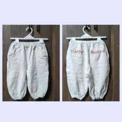 【美品】しまむら Little WEEKEND スウェットパンツ 100cm