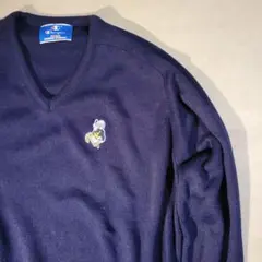 80s Champion vintage knit US NAVY ミリタリー