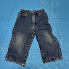 デニムパンツ サイズ80 ボタン付き