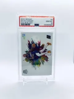 24 Mosaic Kevin Durant Color Blast PSA10