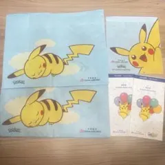 チャイナエアライン　枕カバー　頭受けカバー　エチケットバッグ　５点セット