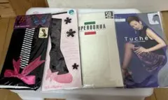 T.S.B COLLECTION オーバーニーメッシュストッキング等4点