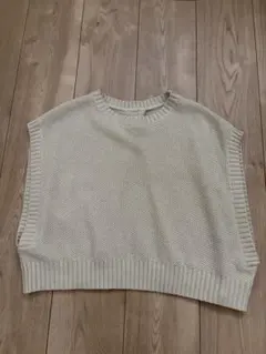 レディース　ニットベスト【のサムネイル
