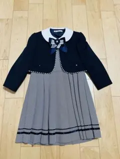 MY FAVORITE ジャケット付きドレス ネイビー