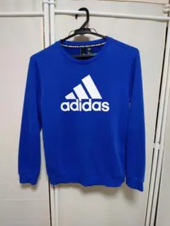 アディダス　スウェット　トレーナー　ブルー　150ｃｍ