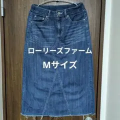 ローリーズファーム　デニム　ロングスカート Mサイズ