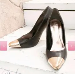 Rady ハイヒール パンプス ブラック S 黒 金色 M