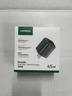 UGREEN Nexode Mini 45W USB-C 充電器 2ポート