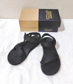 テバ TEVA ストラップサンダル オリジナルユニバース 黒 22cmのサムネイル