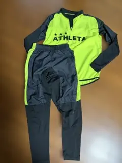 ATHLETA ピステ上下セット イエロー/ブラック　ジャージ