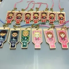 希望額をお願いします 羽子板ストラップ トラステ