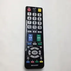 テレビリモコン　SHARP GB192WJSA【1604】のサムネイル