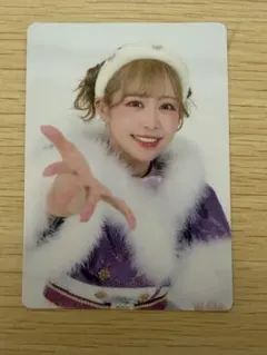 仲川瑠夏　クリスマス　トレカ