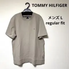 TOMMY HILFIGER トミーヒルフィガー メンズ 半袖Tシャツ ベージュ