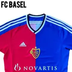【希少】adidas FCバーゼル 14/15 ホーム ユニフォーム　柿谷曜一朗のサムネイル
