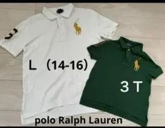 polo Ralph Lauren 親子おそろい　半袖ポロシャツＬ＆３Ｔ