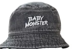 BABYMONSTER ベビモン デニムキャップ 黒 BLACK CAP - メルカリ