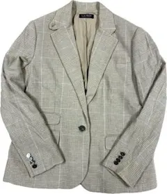 LAUREN RALPH LAURENテーラードジャケット グレンチェックリネンのサムネイル