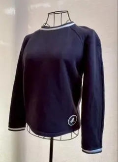 agnès b.アニエスベー 裏起毛 トレーナー 黒 レディース