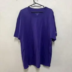 Champion Tシャツ パープル XLサイズ
