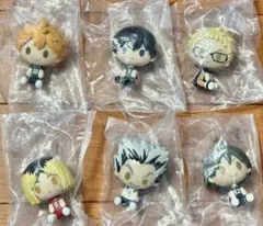 ハイキュー!! 一番くじ ちょこのっこ ６個セット　烏野高校一年生　研磨　木兎