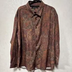 JACKROSE ペイズリー柄長袖シャツ サイズ4