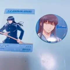 銀魂　桂小太郎　クリアカード＆缶バッジ