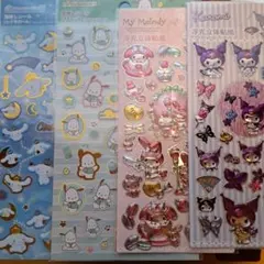 【sanrio】4種セット♡クロミ♡マイメロディ♡シナモロール♡ポチャッコ