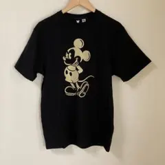 ミッキーマウス USA製　ヴィンテージ　プリント Tシャツ 黒