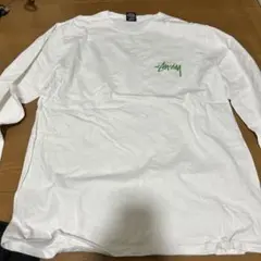 Stüssy ホワイト 長袖シャツ グラフィックプリント