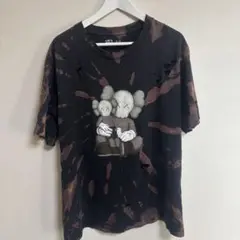 ユニクロ × KAWS コラボTシャツ リメイク ダメージ加工　XL