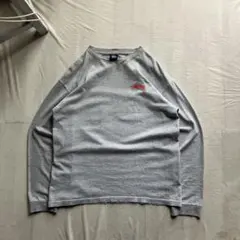 old stussy /長袖カットソー ロンT グレー size:M