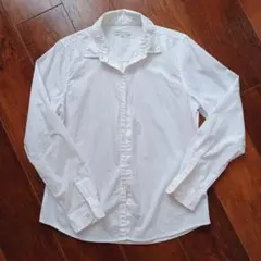 earth music&ecology コットン長袖シャツ Sサイズ