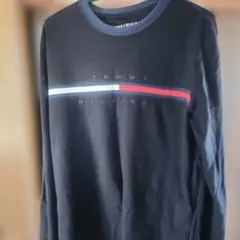 トミーヒルフィガーロンT長袖(黒)