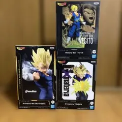 トランクス　ベジータ　ベジット　フィギュア　3点セット