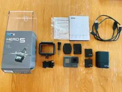 動作確認済 GoPro HERO 5 Black 本体 バッテリー2個＋充電器