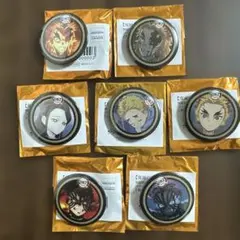 鬼滅の刃　無限列車編　ufotable cafe くじ引き缶バッジ　煉獄杏寿郎他