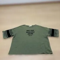 repipi armario ロゴTシャツ カーキグリーン　XSのサムネイル