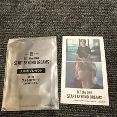 BE FIRST映画　入場特典　ジュノン