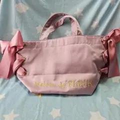 メゾンドフルール Maison de FLEUR ダブルリボン ハンドバッグのサムネイル