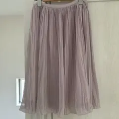 フレアスカート　ラベンダー