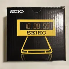 新品未開封 SEIKOスポーツミニタイマークロック SQ815Y 新品未使用