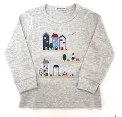 未使用に近いファミリア　長袖tシャツ