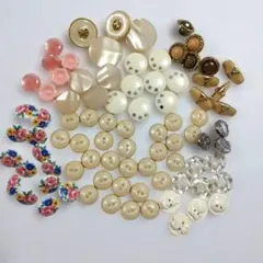 ボタンセット 多彩なデザインと色