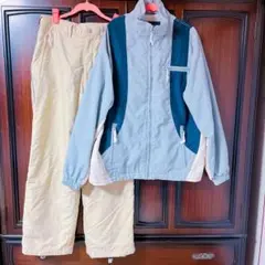 スノーボードウェア上下セット Mサイズ 男女兼用 スノボ　ヴィンテージ