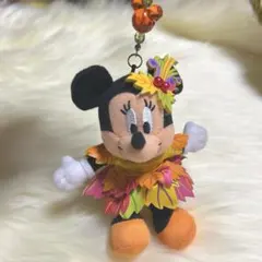 ディズニーランド ミニー ぬいぐるみストラップ　30周年ハロウィン