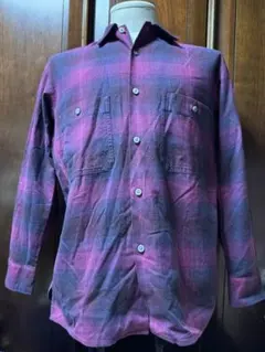 旧モデル ユニクロユー UNIQLO U 開襟オンブレ シャツ オープンカラー