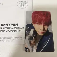 enhypen アンケートトレカ ヒスン トレカ