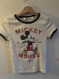 H&M ミッキーマウス Tシャツ 12-14歳